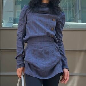 Vivienne Westwood US6 Striped Minidress/Top Pristine Condition MADE IN ITALY